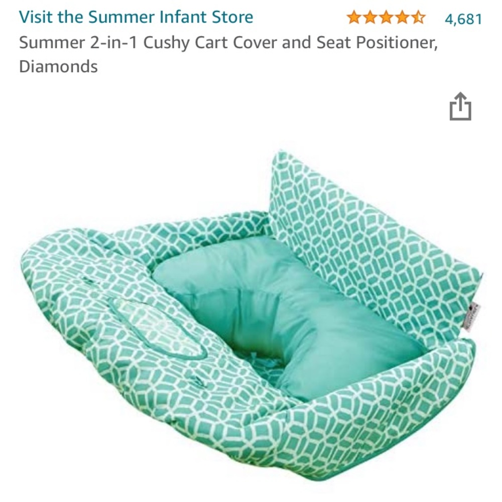 Blue and white Cart Cover